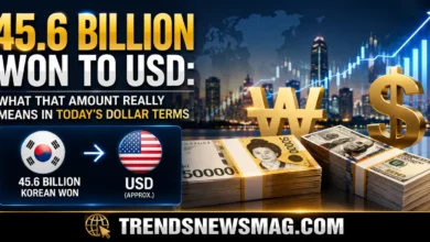 45.6 Billion Won to USD