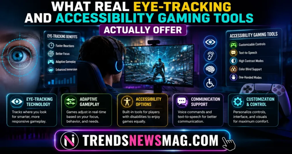 What Real Eye-Tracking and Accessibility Gaming Tools Actually Offer