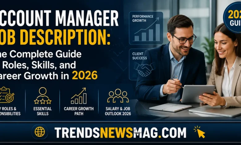 Account Manager Job Description