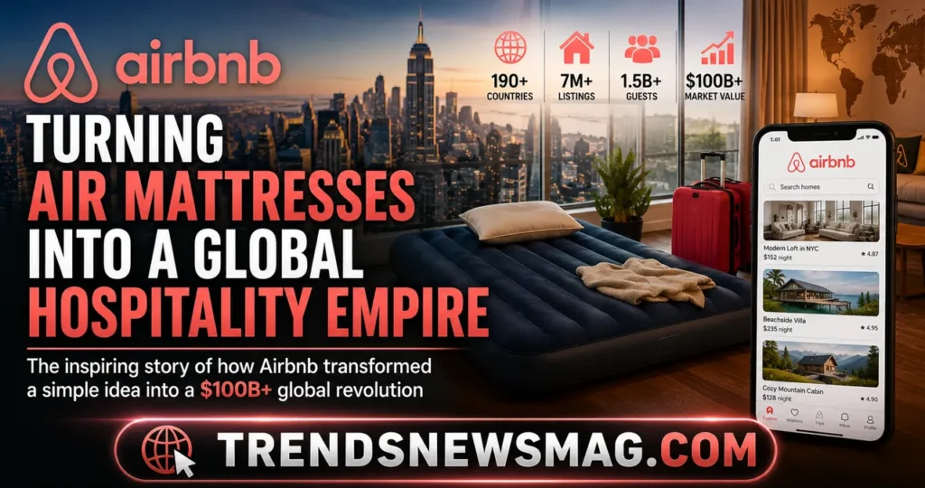 Airbnb Turning Air Mattresses Into a Global Hospitality Empire