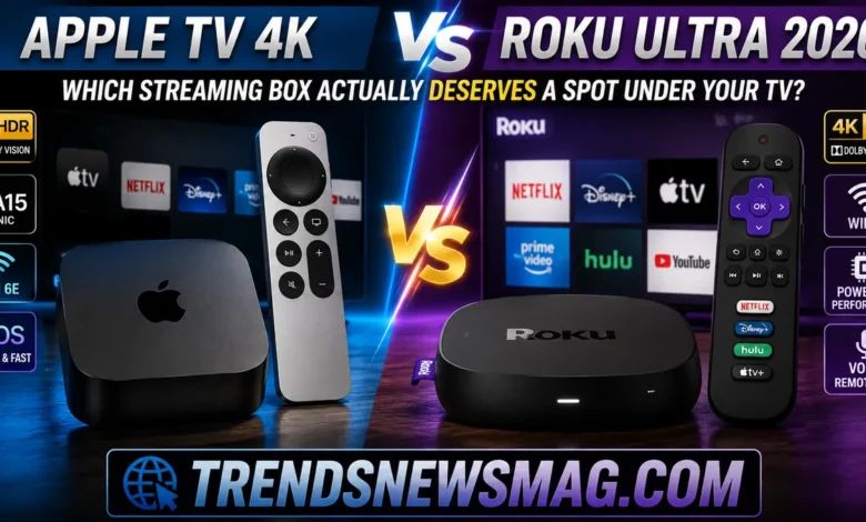 Apple TV 4K vs Roku Ultra 2026