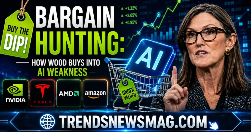 Bargain Hunting How Wood Buys Into AI Weakness