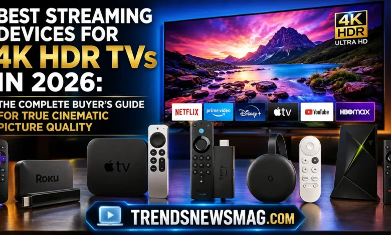 Best Streaming Devices for 4K HDR TVs
