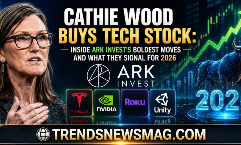 Cathie Wood Buys Tech Stock