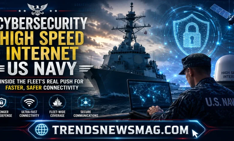 Cybersecurity High Speed Internet US Navy