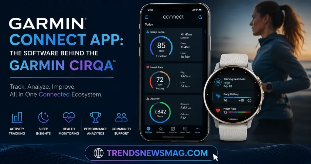 Garmin Connect App The Software Behind the Garmin Cirqa