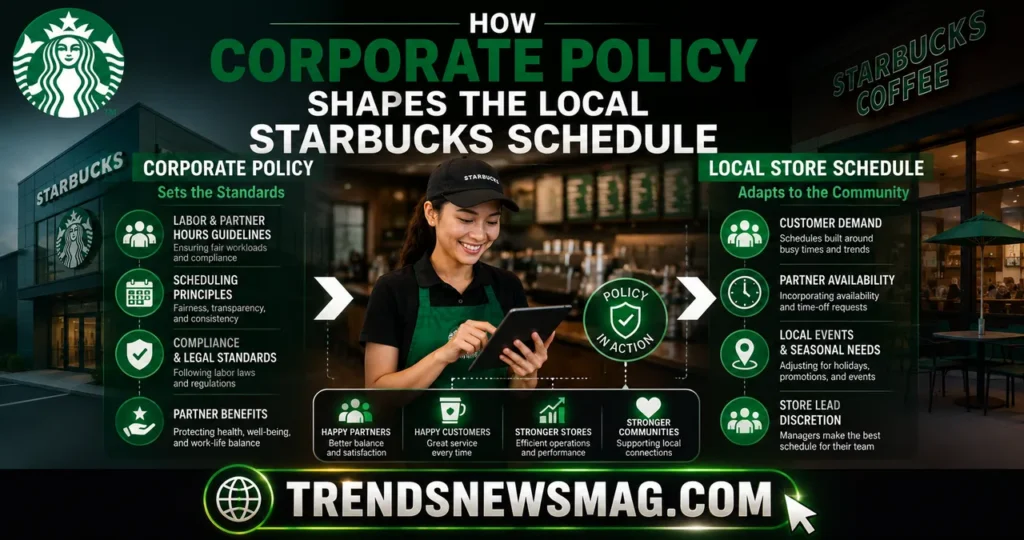 How Corporate Policy Shapes the Local Starbucks Schedule