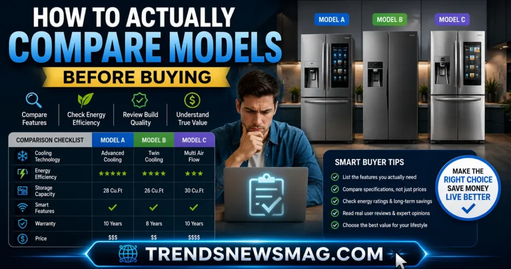 How to Actually Compare Models Before Buying
