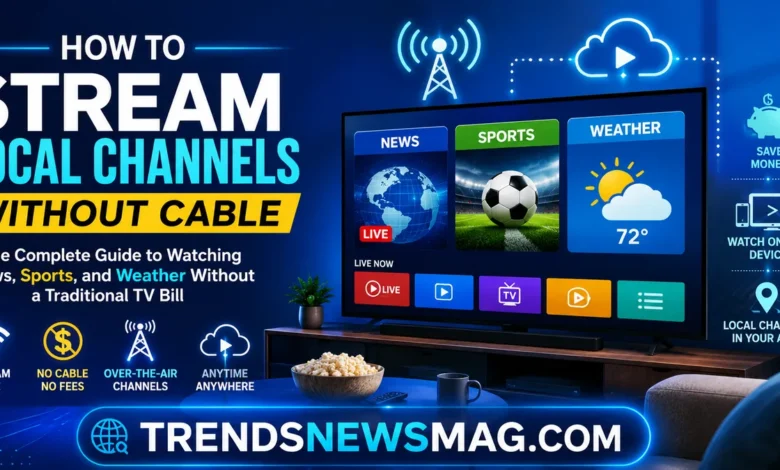 How to Stream Local Channels Without Cable