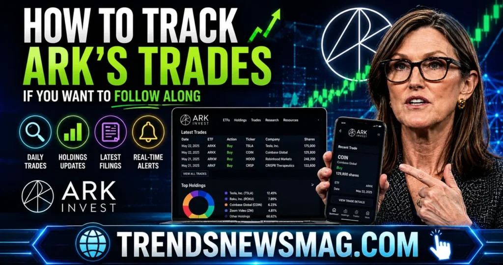 How to Track Ark's Trades if You Want to Follow Along