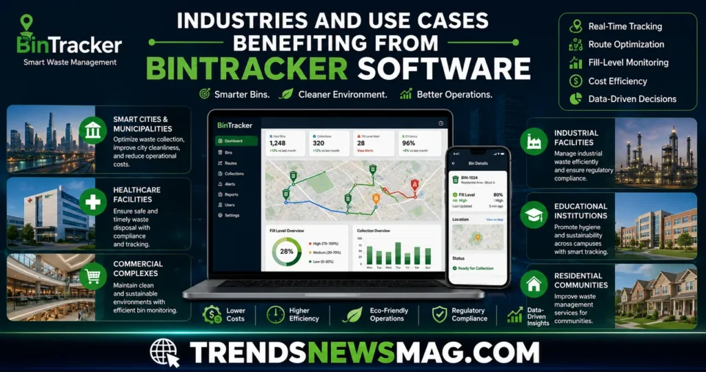 Industries and Use Cases Benefiting from BinTracker Software