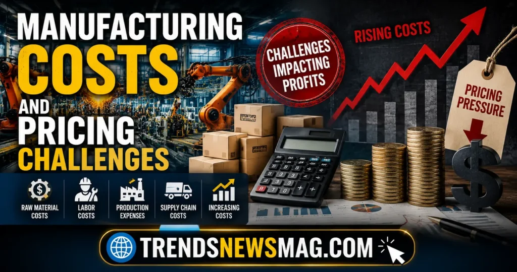 Manufacturing Costs and Pricing Challenges