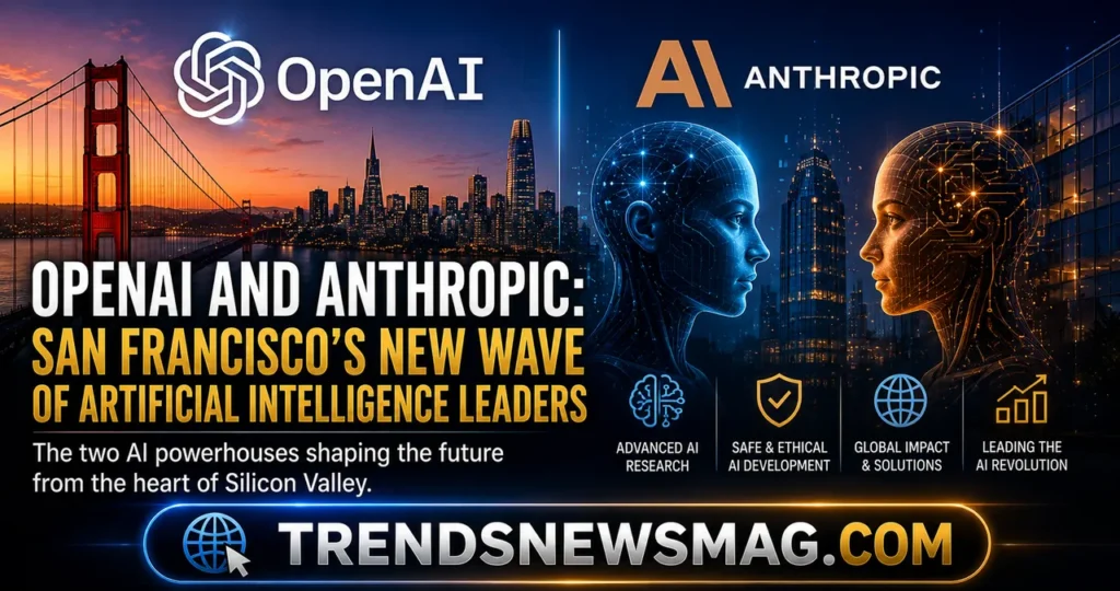 OpenAI and Anthropic San Francisco's New Wave of Artificial Intelligence Leaders