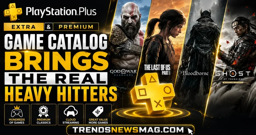 PS Plus Extra and Premium Game Catalog Brings the Real Heavy Hitters