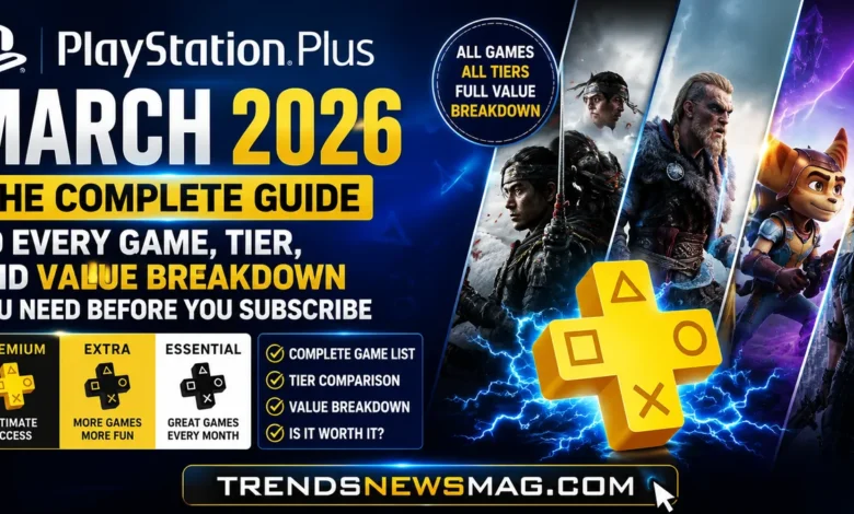 PlayStation Plus March 2026