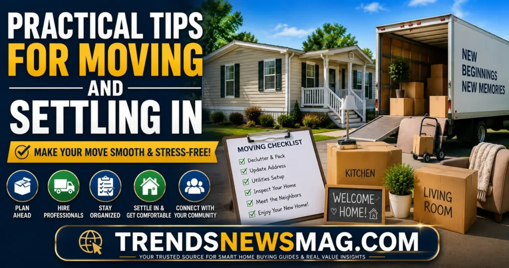 Practical Tips For Moving And Settling In