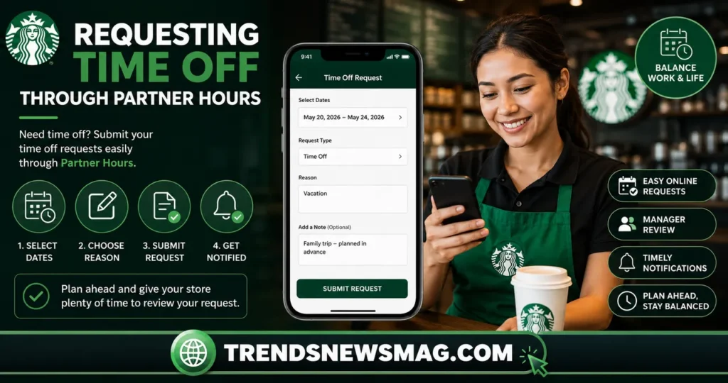 Requesting Time Off Through Partner Hours
