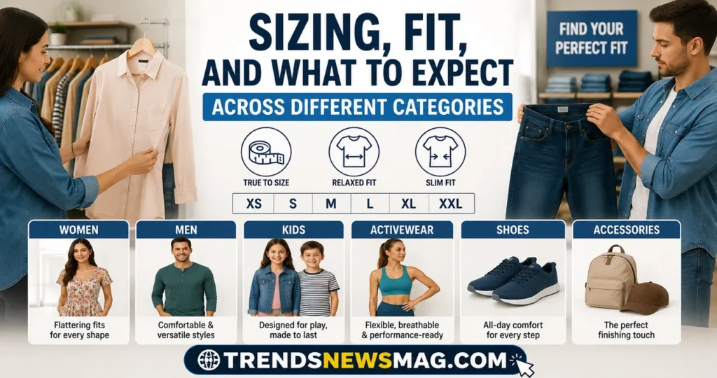 Sizing, Fit, and What to Expect Across Different Categories
