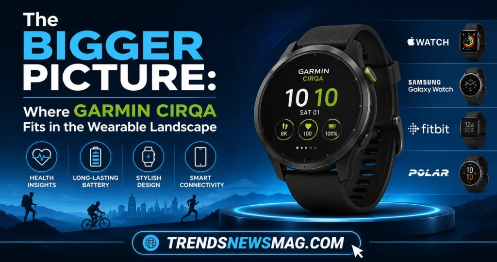 The Bigger Picture Where Garmin Cirqa Fits in the Wearable Landscape