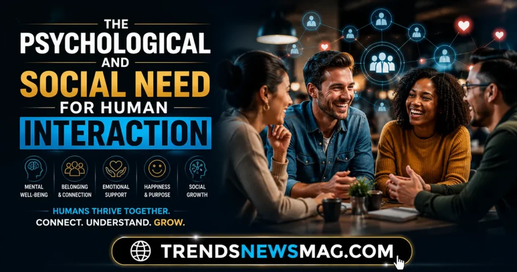 The Psychological and Social Need for Human Interaction
