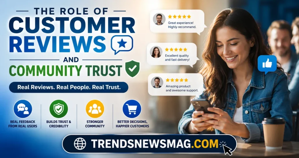 The Role of Customer Reviews and Community Trust