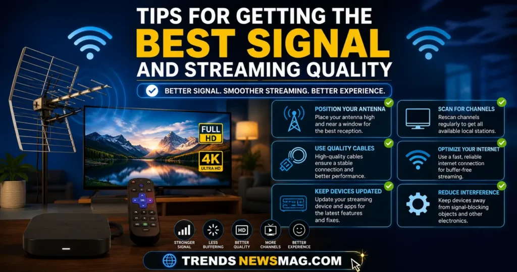Tips for Getting the Best Signal and Streaming Quality
