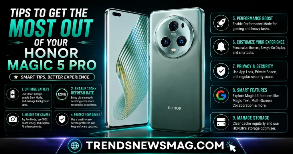 Tips to Get the Most Out of Your Honor Magic 5 Pro