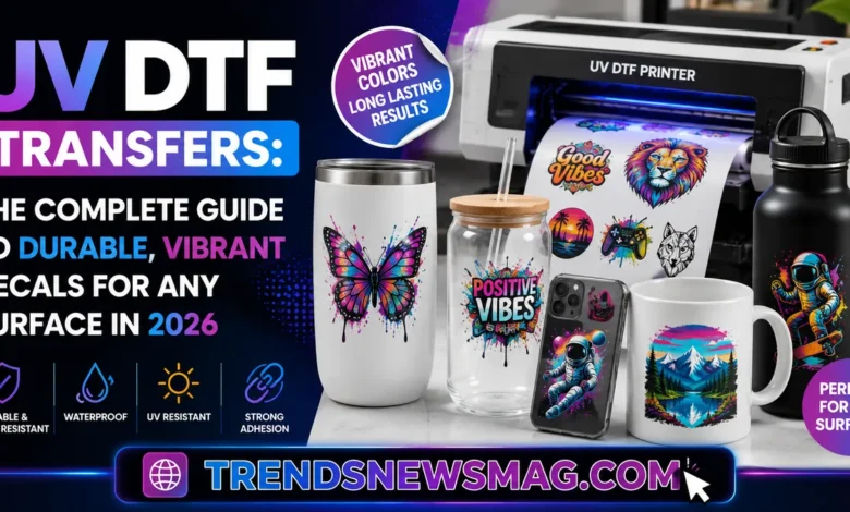 UV DTF Transfers