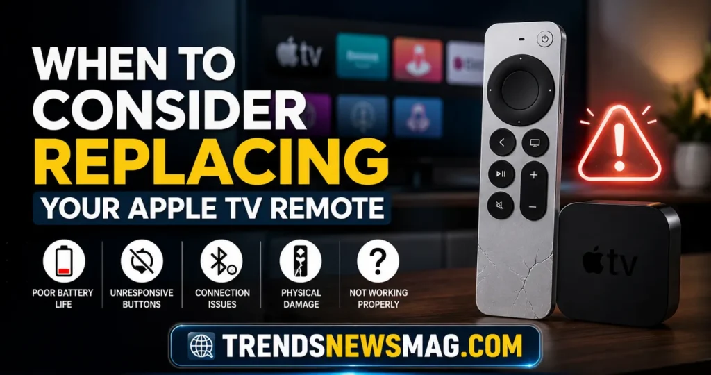 When to Consider Replacing Your Apple TV Remote