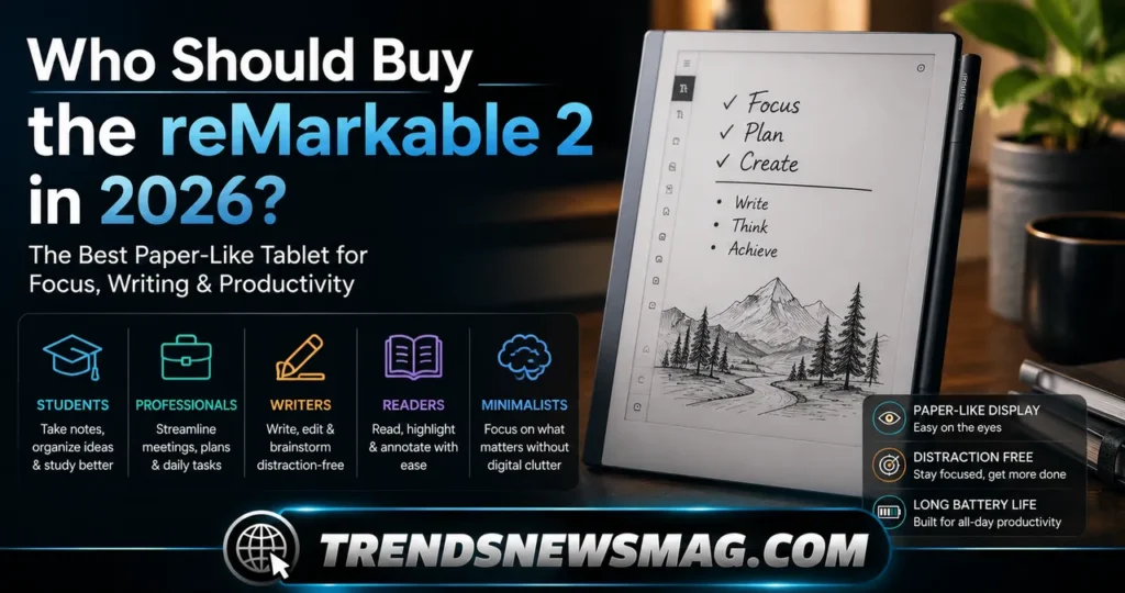 Who Should Buy the reMarkable 2 in 2026