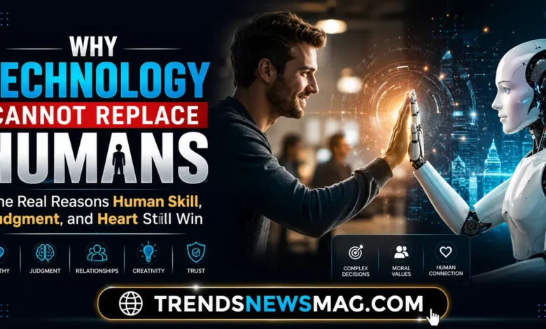 Why Technology Cannot Replace Humans