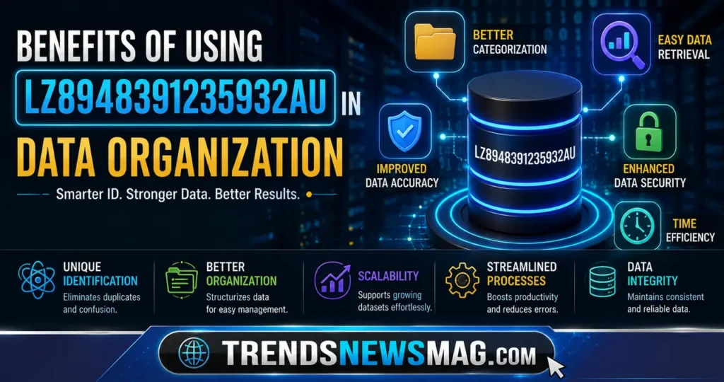 Benefits of Using lz8948391235932au in Data Organization