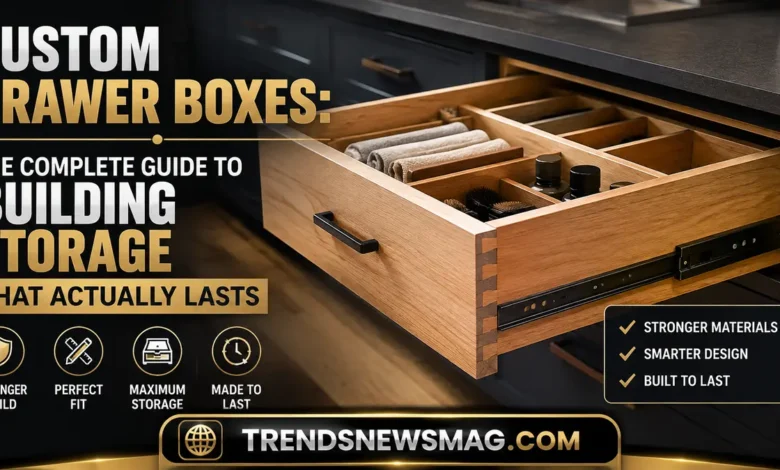 Custom Drawer Boxes