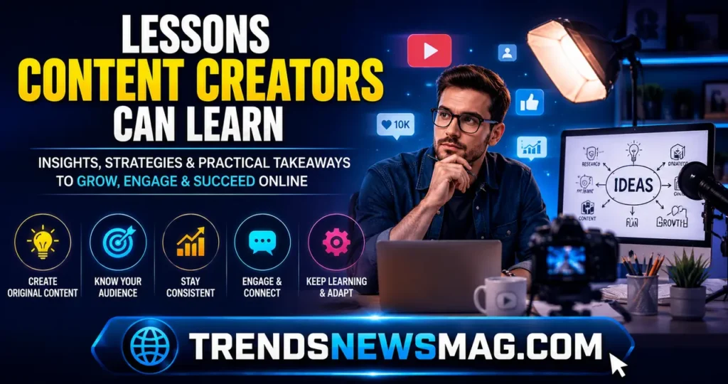 Lessons Content Creators Can Learn