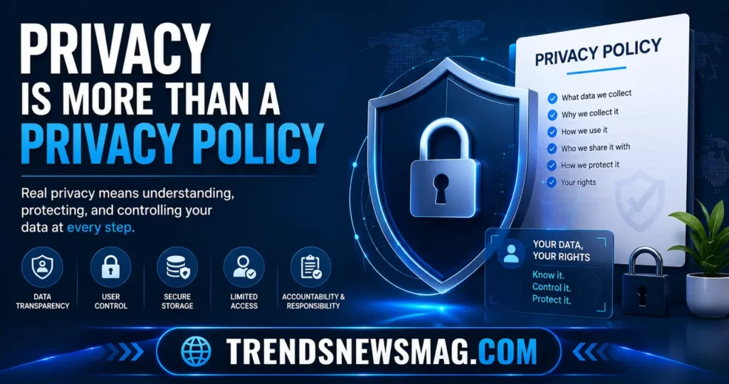 Privacy Is More Than a Privacy Policy