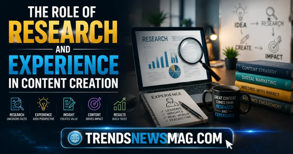 The Role of Research and Experience in Content Creation