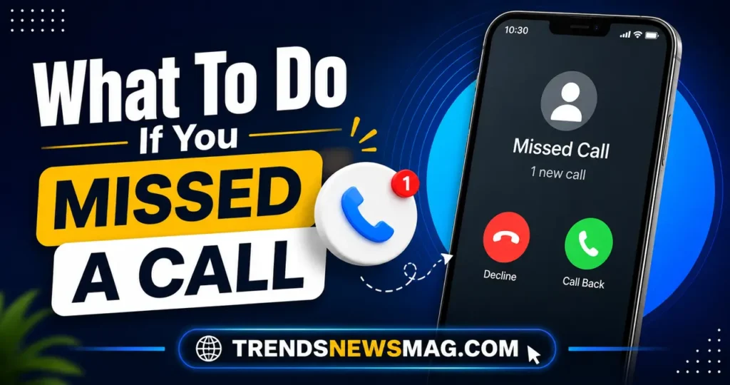What To Do If You Missed a Call