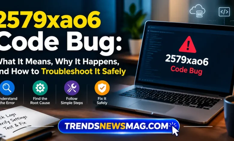 2579xao6 Code Bug