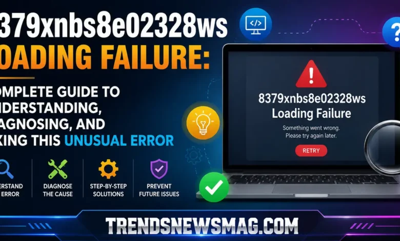 8379xnbs8e02328ws Loading Failure