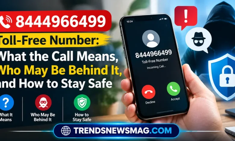 8444966499 Toll-Free Number