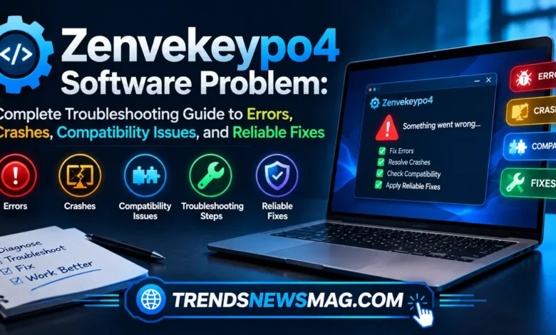 Zenvekeypo4 Software Problem