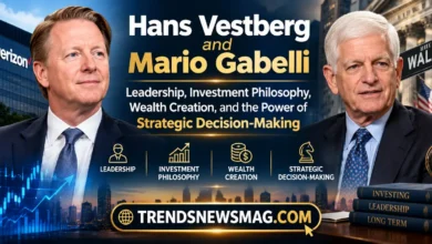 Hans Vestberg and Mario Gabelli