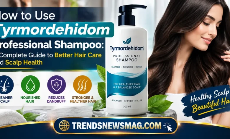 How to Use Tyrmordehidom Professional Shampoo