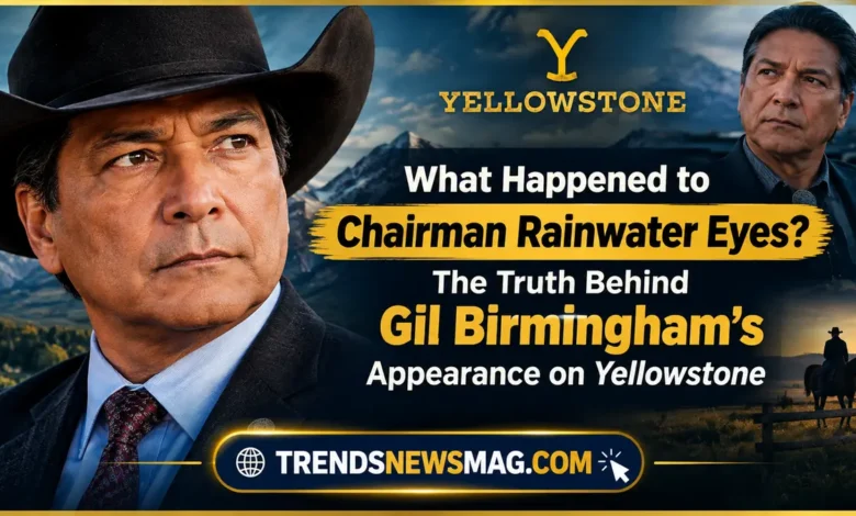 What Happened to Chairman Rainwater Eyes